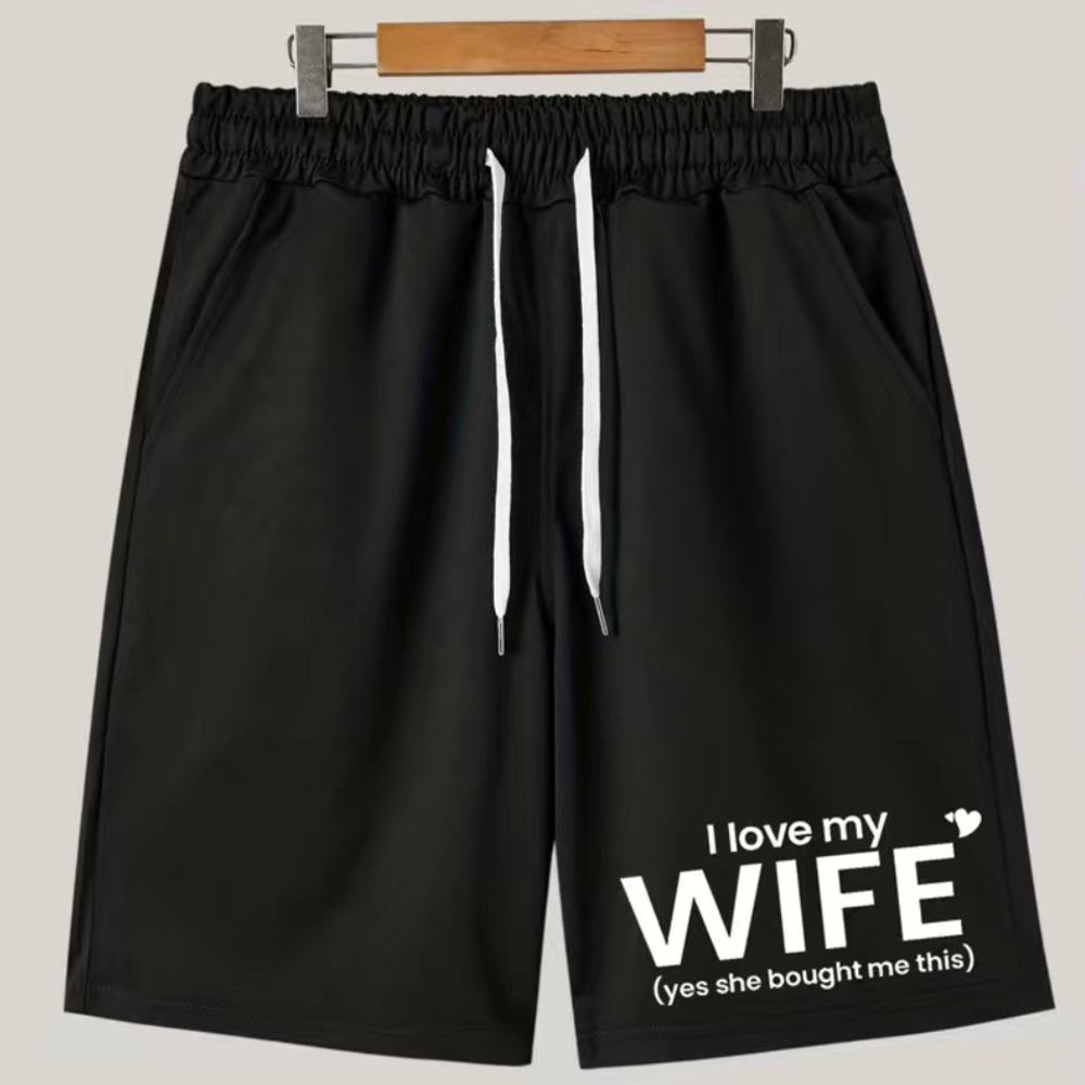 🍒🍒 I Love My Wife Casual Shorts